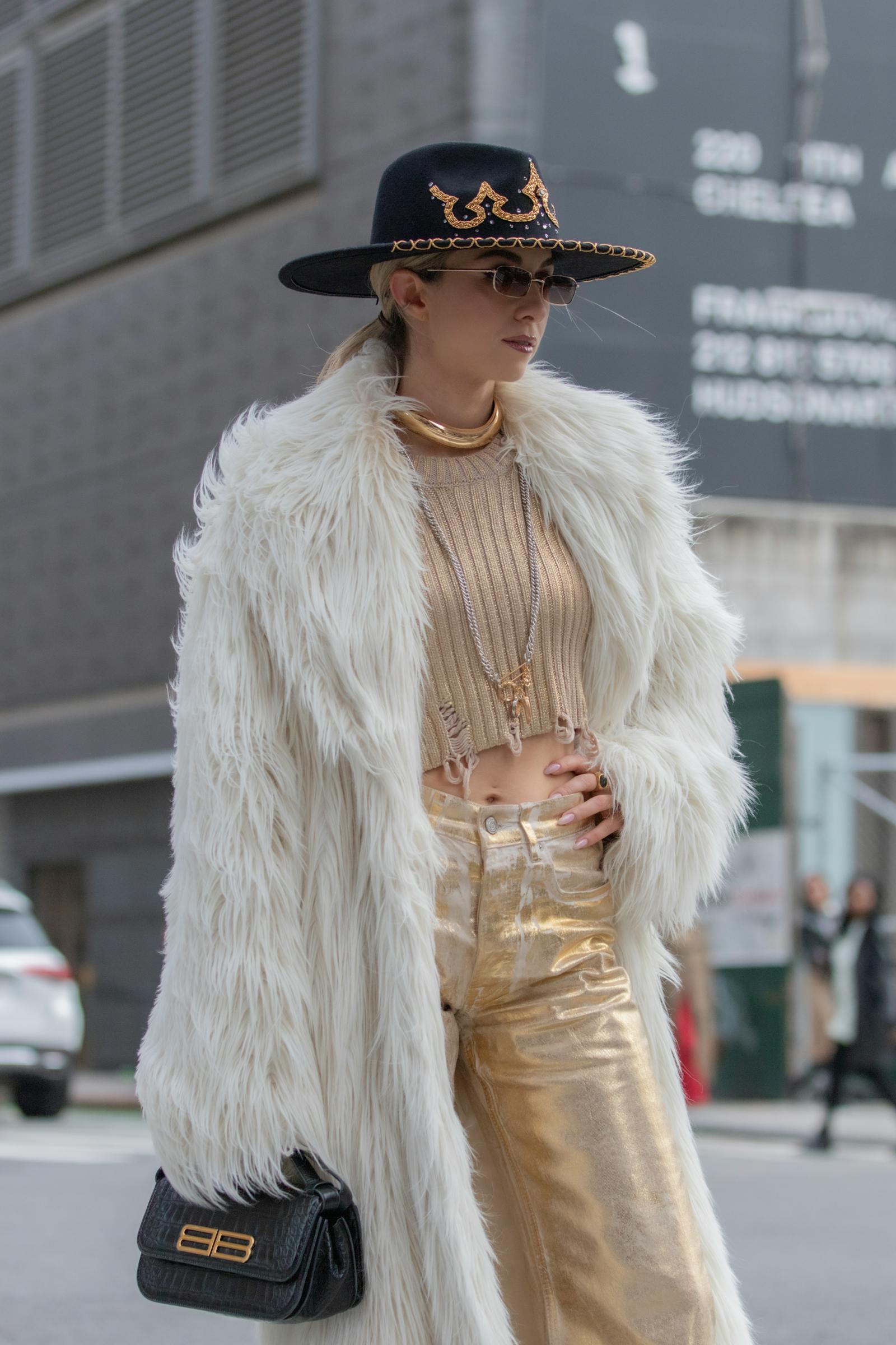 New York fashion street style.